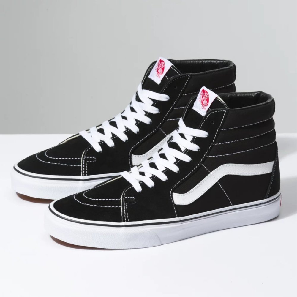 Vans Hitop Sk8-hi Black and White